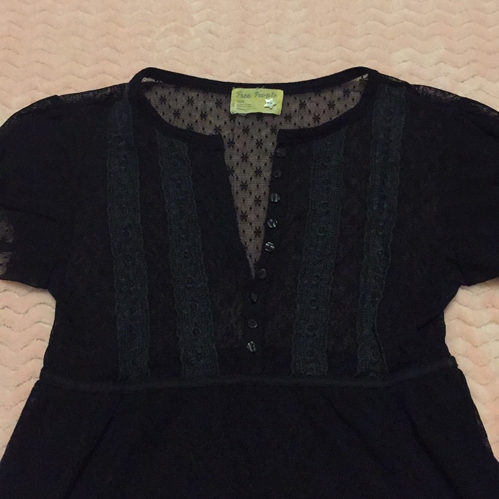 !SOLD! Free People Babydoll Top - Picture 2 of 4